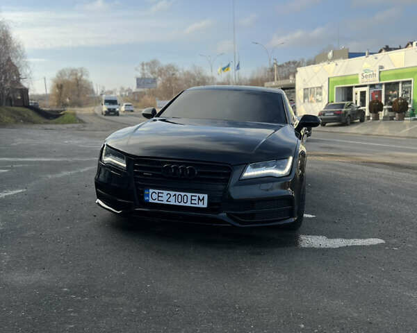 Черный Ауди A7 Sportback, объемом двигателя 3 л и пробегом 245 тыс. км за 19999 $, фото 2 на Automoto.ua