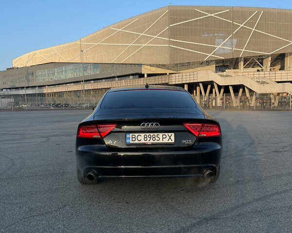Черный Ауди A7 Sportback, объемом двигателя 3 л и пробегом 136 тыс. км за 18000 $, фото 3 на Automoto.ua