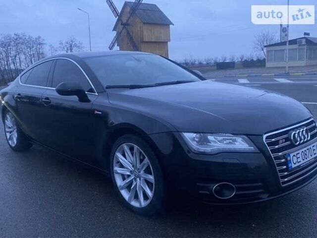 Черный Ауди A7 Sportback, объемом двигателя 3 л и пробегом 160 тыс. км за 18500 $, фото 2 на Automoto.ua