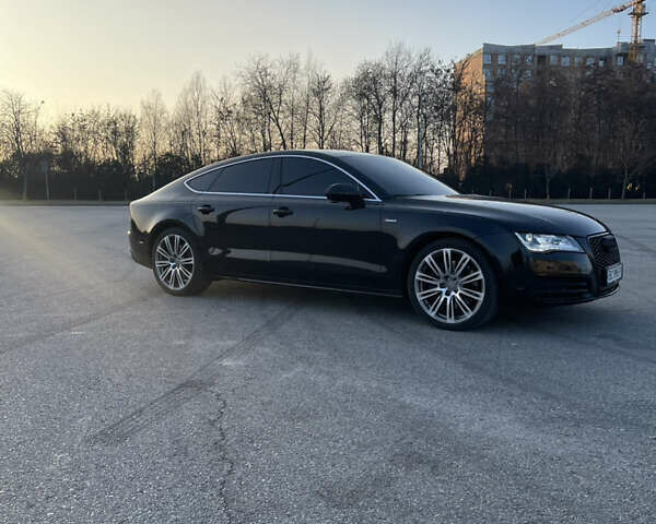 Черный Ауди A7 Sportback, объемом двигателя 3 л и пробегом 136 тыс. км за 18000 $, фото 9 на Automoto.ua