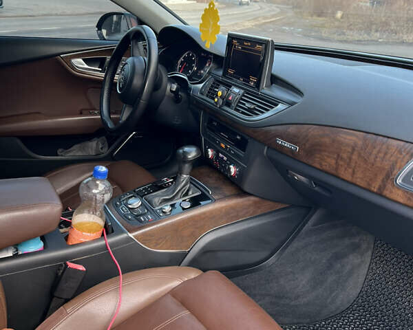 Черный Ауди A7 Sportback, объемом двигателя 3 л и пробегом 245 тыс. км за 19999 $, фото 16 на Automoto.ua