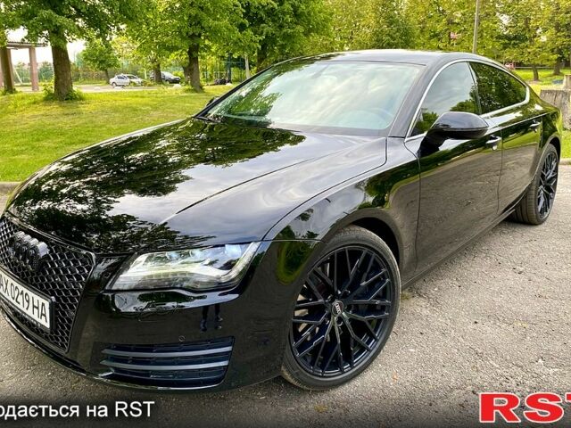 Черный Ауди A7 Sportback, объемом двигателя 3 л и пробегом 140 тыс. км за 18000 $, фото 5 на Automoto.ua