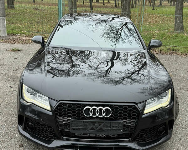 Черный Ауди A7 Sportback, объемом двигателя 3 л и пробегом 199 тыс. км за 15500 $, фото 4 на Automoto.ua