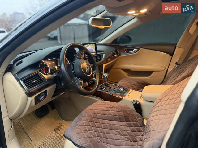 Чорний Ауді A7 Sportback, об'ємом двигуна 3 л та пробігом 188 тис. км за 14500 $, фото 7 на Automoto.ua
