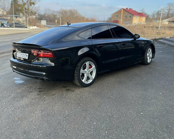 Черный Ауди A7 Sportback, объемом двигателя 3 л и пробегом 245 тыс. км за 19999 $, фото 7 на Automoto.ua