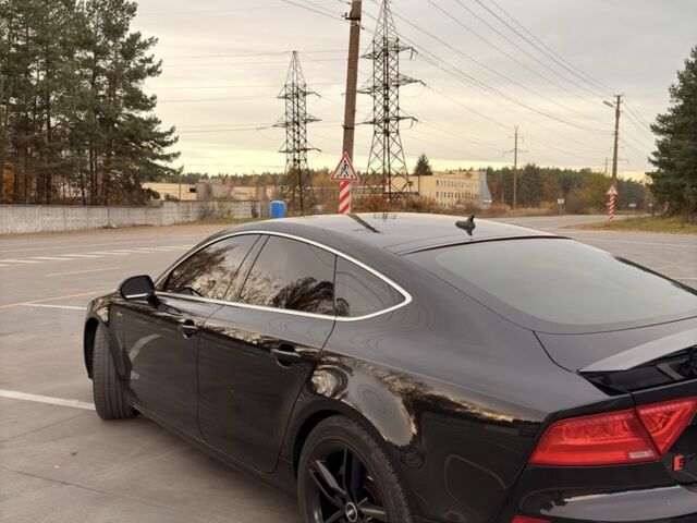 Черный Ауди A7 Sportback, объемом двигателя 3 л и пробегом 214 тыс. км за 12800 $, фото 13 на Automoto.ua