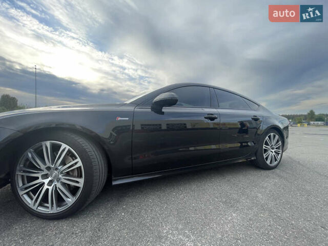 Черный Ауди A7 Sportback, объемом двигателя 3 л и пробегом 96 тыс. км за 21000 $, фото 4 на Automoto.ua