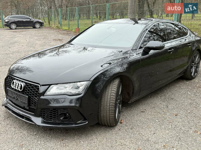 Черный Ауди A7 Sportback, объемом двигателя 3 л и пробегом 199 тыс. км за 15500 $, фото 3 на Automoto.ua