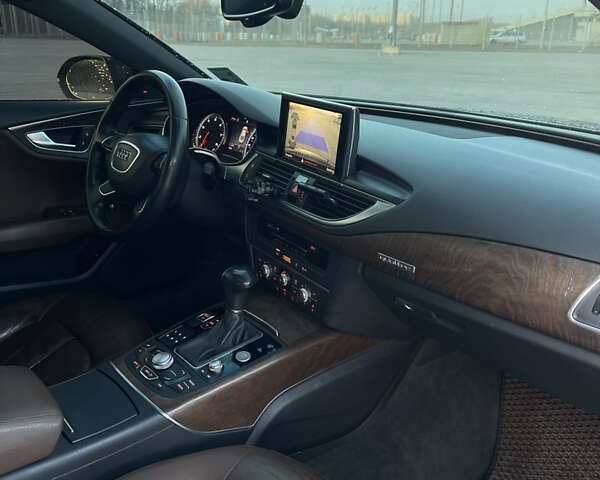 Черный Ауди A7 Sportback, объемом двигателя 3 л и пробегом 136 тыс. км за 18000 $, фото 19 на Automoto.ua