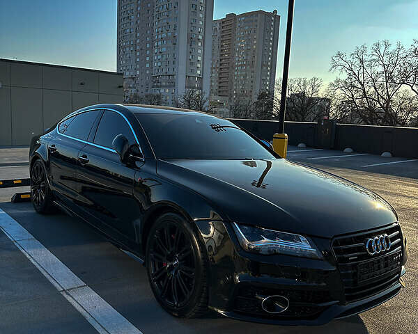 Чорний Ауді A7 Sportback, об'ємом двигуна 3 л та пробігом 95 тис. км за 22500 $, фото 16 на Automoto.ua