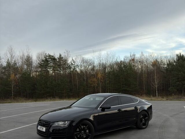 Черный Ауди A7 Sportback, объемом двигателя 3 л и пробегом 214 тыс. км за 12800 $, фото 15 на Automoto.ua