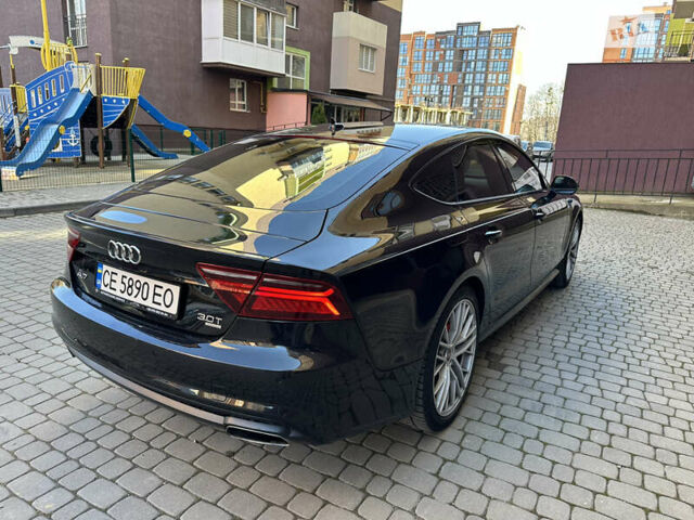 Черный Ауди A7 Sportback, объемом двигателя 3 л и пробегом 205 тыс. км за 14400 $, фото 5 на Automoto.ua