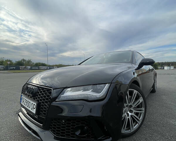 Черный Ауди A7 Sportback, объемом двигателя 3 л и пробегом 96 тыс. км за 21000 $, фото 2 на Automoto.ua