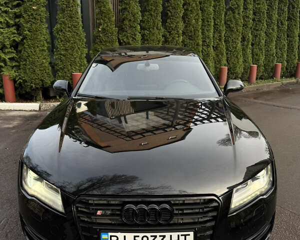 Черный Ауди A7 Sportback, объемом двигателя 3 л и пробегом 220 тыс. км за 13000 $, фото 1 на Automoto.ua