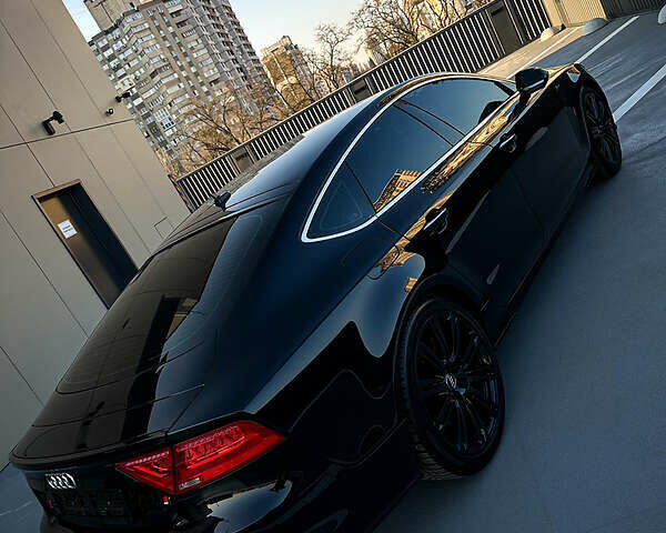 Черный Ауди A7 Sportback, объемом двигателя 3 л и пробегом 95 тыс. км за 22500 $, фото 35 на Automoto.ua