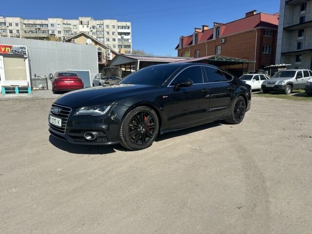 Чорний Ауді A7 Sportback, об'ємом двигуна 3 л та пробігом 270 тис. км за 13400 $, фото 1 на Automoto.ua