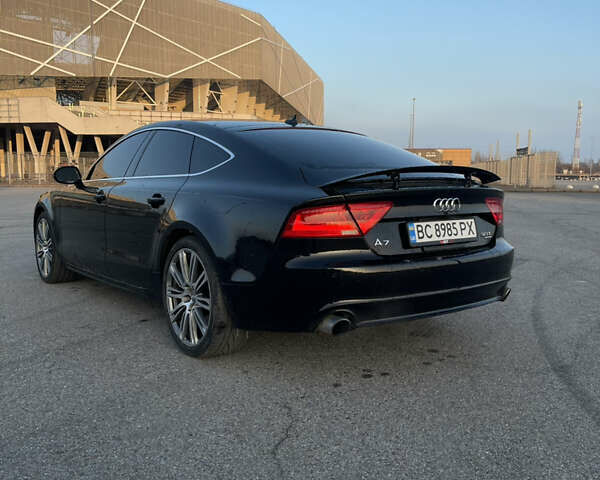 Черный Ауди A7 Sportback, объемом двигателя 3 л и пробегом 136 тыс. км за 18000 $, фото 11 на Automoto.ua
