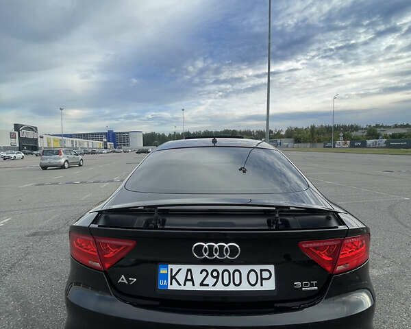 Черный Ауди A7 Sportback, объемом двигателя 3 л и пробегом 96 тыс. км за 21000 $, фото 5 на Automoto.ua