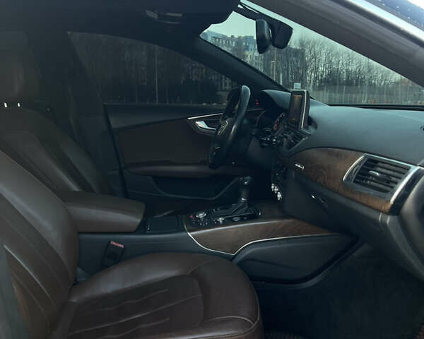 Черный Ауди A7 Sportback, объемом двигателя 3 л и пробегом 136 тыс. км за 18000 $, фото 12 на Automoto.ua