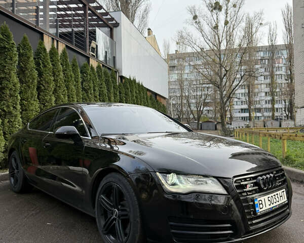 Черный Ауди A7 Sportback, объемом двигателя 3 л и пробегом 220 тыс. км за 13000 $, фото 2 на Automoto.ua