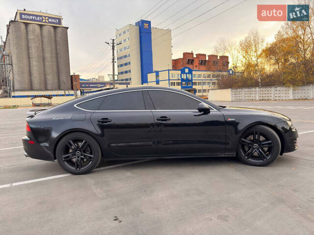 Чорний Ауді A7 Sportback, об'ємом двигуна 3 л та пробігом 215 тис. км за 12500 $, фото 6 на Automoto.ua