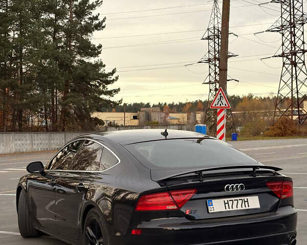 Чорний Ауді A7 Sportback, об'ємом двигуна 3 л та пробігом 215 тис. км за 12500 $, фото 11 на Automoto.ua