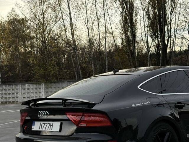 Черный Ауди A7 Sportback, объемом двигателя 3 л и пробегом 214 тыс. км за 12800 $, фото 9 на Automoto.ua