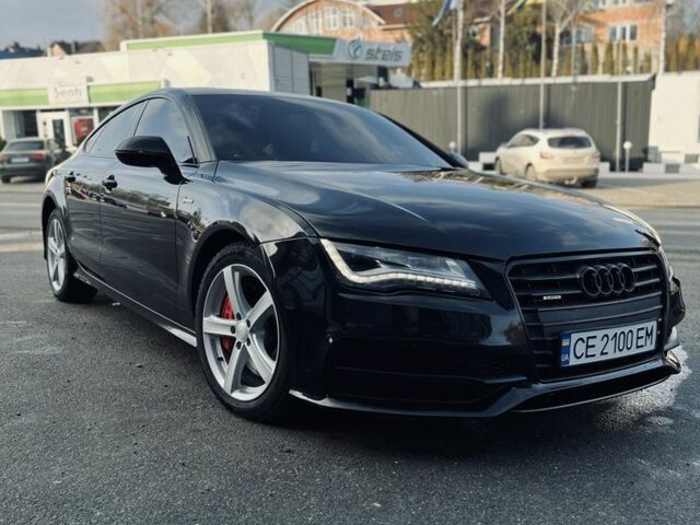 Черный Ауди A7 Sportback, объемом двигателя 3 л и пробегом 247 тыс. км за 19500 $, фото 4 на Automoto.ua