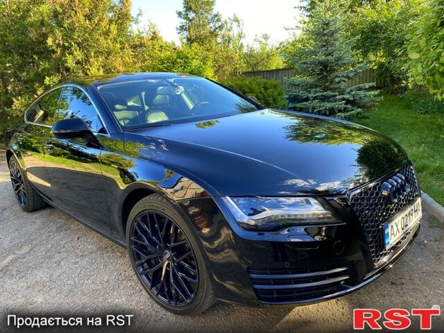 Черный Ауди A7 Sportback, объемом двигателя 3 л и пробегом 140 тыс. км за 18000 $, фото 1 на Automoto.ua