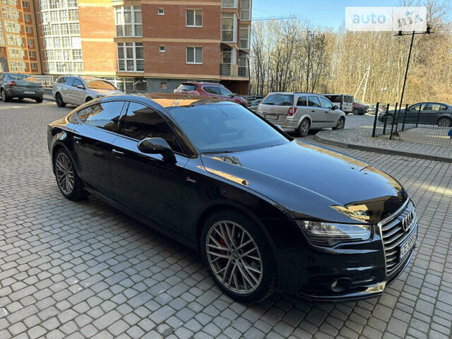 Черный Ауди A7 Sportback, объемом двигателя 3 л и пробегом 205 тыс. км за 14400 $, фото 4 на Automoto.ua