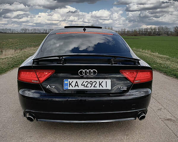 Черный Ауди A7 Sportback, объемом двигателя 3 л и пробегом 186 тыс. км за 15490 $, фото 8 на Automoto.ua