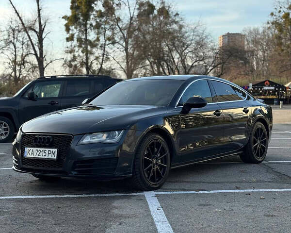 Черный Ауди A7 Sportback, объемом двигателя 3 л и пробегом 280 тыс. км за 14500 $, фото 2 на Automoto.ua