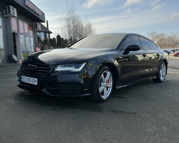 Черный Ауди A7 Sportback, объемом двигателя 3 л и пробегом 245 тыс. км за 19999 $, фото 5 на Automoto.ua
