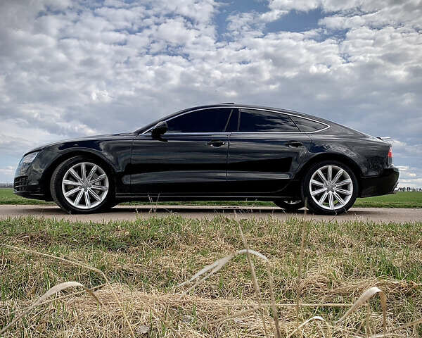 Черный Ауди A7 Sportback, объемом двигателя 3 л и пробегом 186 тыс. км за 15490 $, фото 4 на Automoto.ua