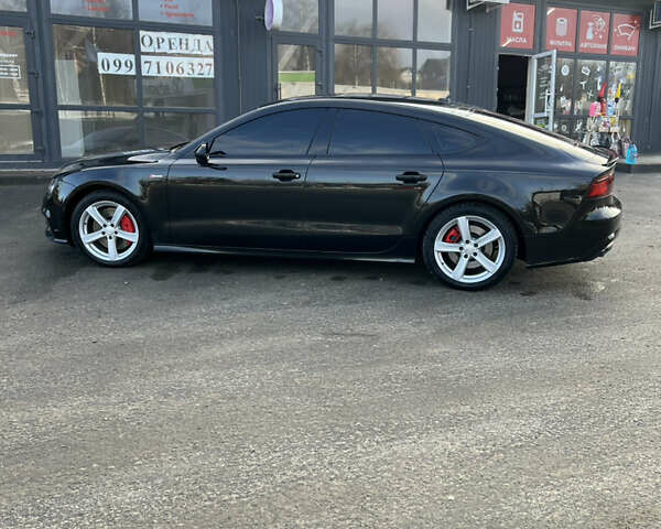 Черный Ауди A7 Sportback, объемом двигателя 3 л и пробегом 245 тыс. км за 19999 $, фото 12 на Automoto.ua