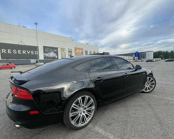 Черный Ауди A7 Sportback, объемом двигателя 3 л и пробегом 96 тыс. км за 21000 $, фото 6 на Automoto.ua