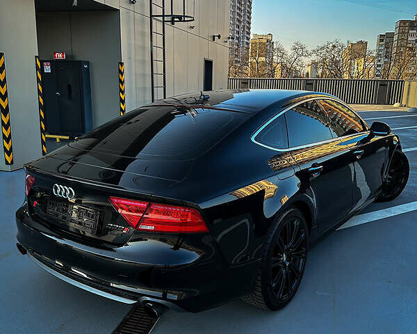 Чорний Ауді A7 Sportback, об'ємом двигуна 3 л та пробігом 95 тис. км за 22500 $, фото 22 на Automoto.ua