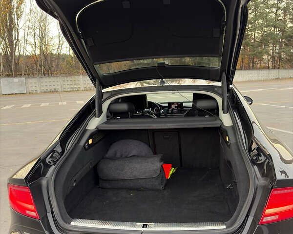 Чорний Ауді A7 Sportback, об'ємом двигуна 3 л та пробігом 215 тис. км за 12500 $, фото 29 на Automoto.ua