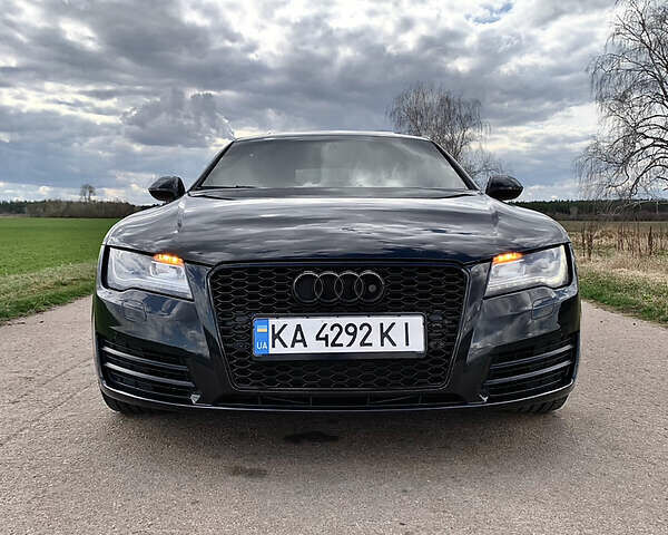 Чорний Ауді A7 Sportback, об'ємом двигуна 3 л та пробігом 186 тис. км за 15490 $, фото 1 на Automoto.ua