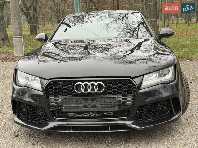 Черный Ауди A7 Sportback, объемом двигателя 3 л и пробегом 199 тыс. км за 15500 $, фото 2 на Automoto.ua