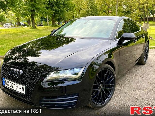 Черный Ауди A7 Sportback, объемом двигателя 3 л и пробегом 140 тыс. км за 18000 $, фото 2 на Automoto.ua