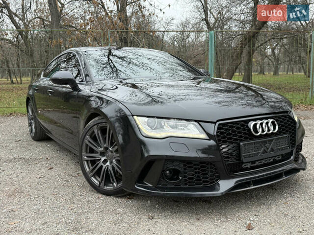Черный Ауди A7 Sportback, объемом двигателя 3 л и пробегом 199 тыс. км за 15500 $, фото 5 на Automoto.ua