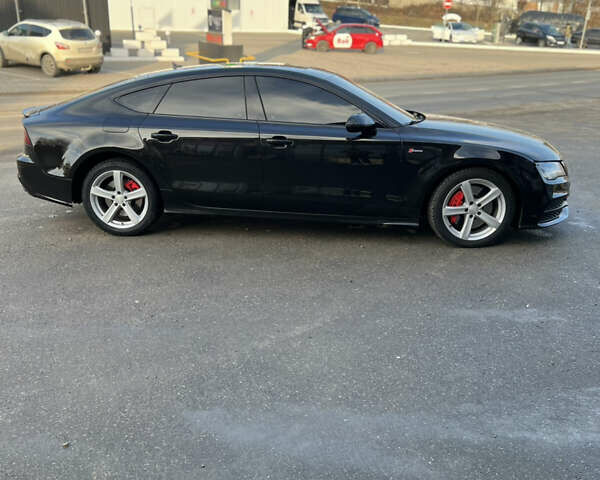Черный Ауди A7 Sportback, объемом двигателя 3 л и пробегом 245 тыс. км за 19999 $, фото 4 на Automoto.ua
