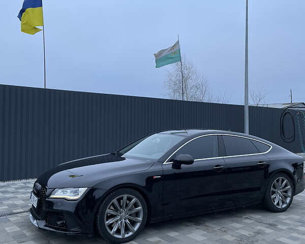 Чорний Ауді A7 Sportback, об'ємом двигуна 3 л та пробігом 210 тис. км за 17999 $, фото 1 на Automoto.ua