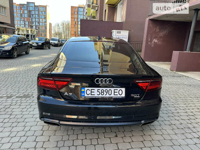 Черный Ауди A7 Sportback, объемом двигателя 3 л и пробегом 205 тыс. км за 14400 $, фото 8 на Automoto.ua