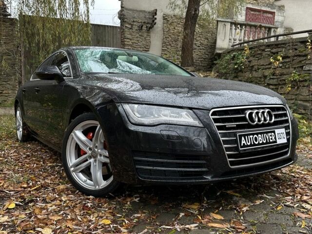 Чорний Ауді A7 Sportback, об'ємом двигуна 3 л та пробігом 298 тис. км за 21367 $, фото 1 на Automoto.ua