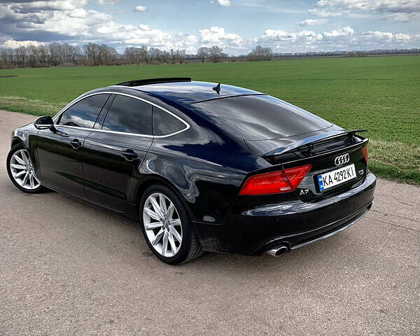 Черный Ауди A7 Sportback, объемом двигателя 3 л и пробегом 186 тыс. км за 15490 $, фото 7 на Automoto.ua