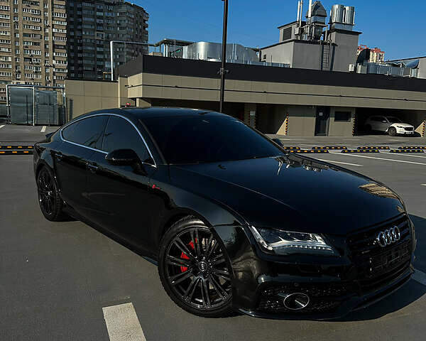 Чорний Ауді A7 Sportback, об'ємом двигуна 3 л та пробігом 95 тис. км за 22500 $, фото 20 на Automoto.ua