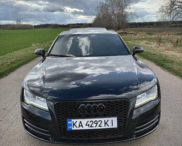 Черный Ауди A7 Sportback, объемом двигателя 3 л и пробегом 186 тыс. км за 15490 $, фото 14 на Automoto.ua