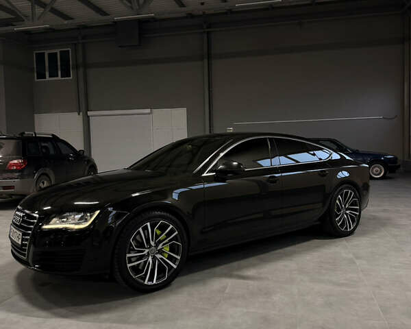 Чорний Ауді A7 Sportback, об'ємом двигуна 3 л та пробігом 194 тис. км за 17500 $, фото 3 на Automoto.ua